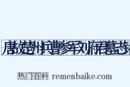 唐故楚州兵曹参军刘府君墓志铭是什么意思的图片